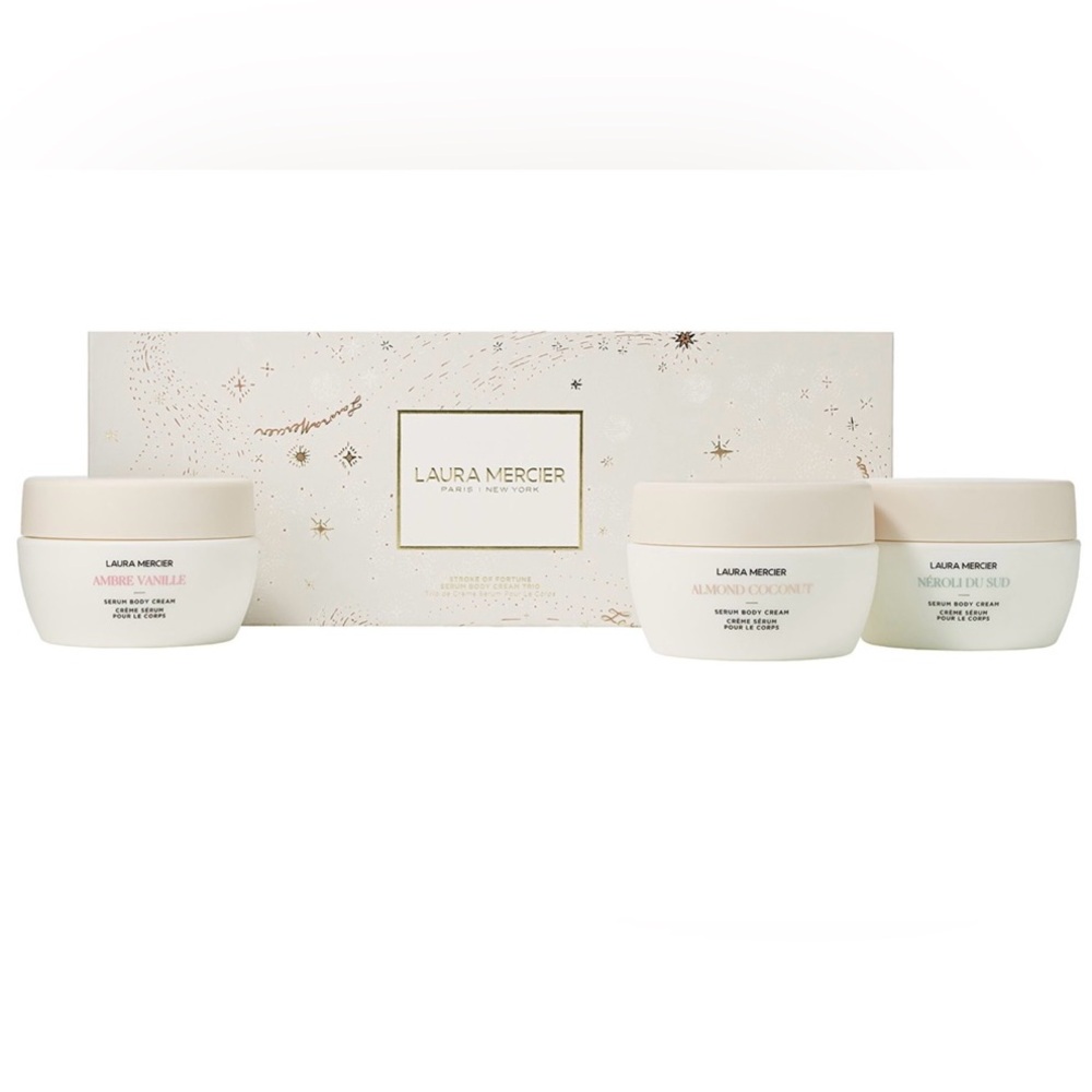 Laura Mercier Stroke Of Fortune Serum Body Cream Trío